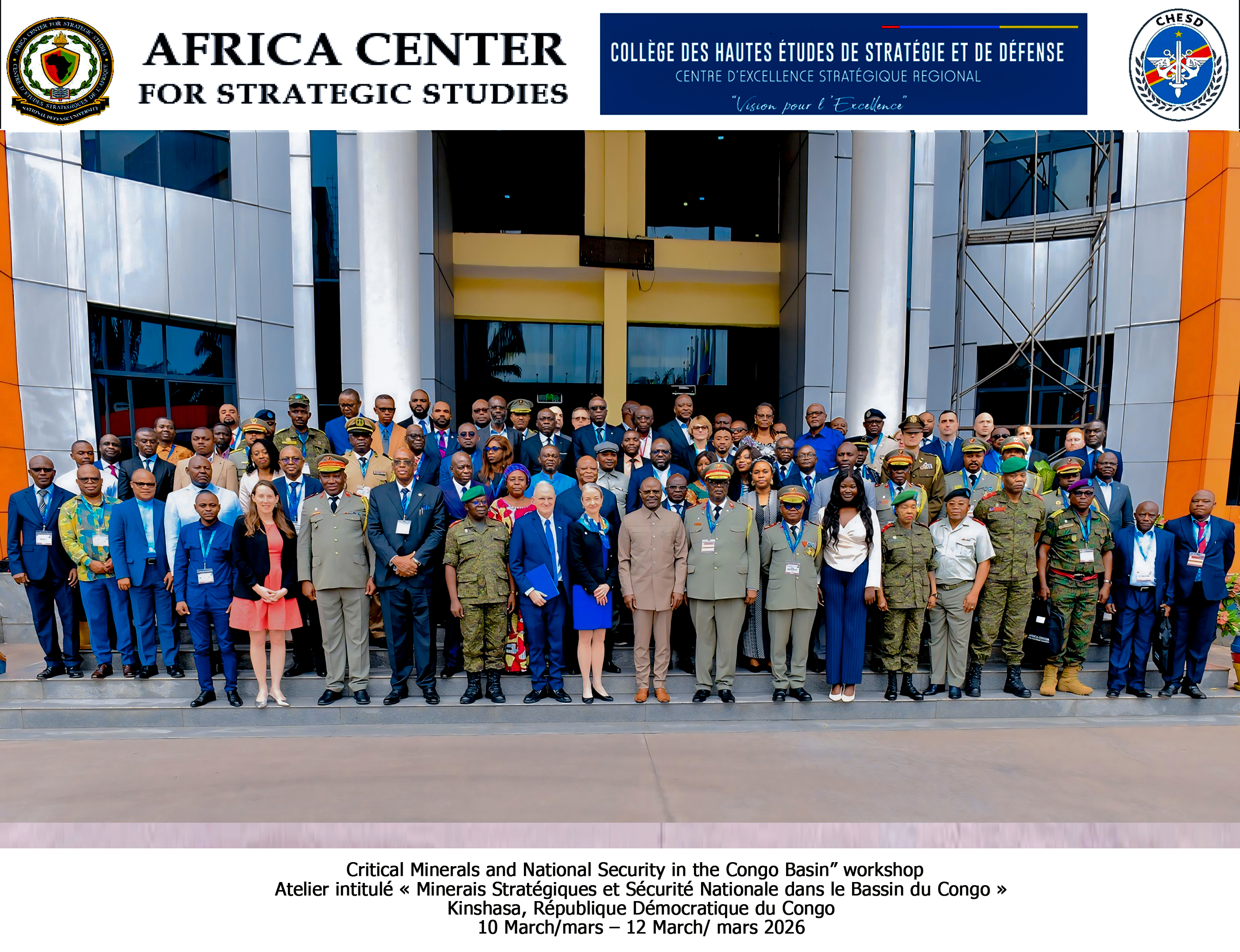 CHESD : le minerais Critique du bassin du Congo au centre des échanges stratégiques. 